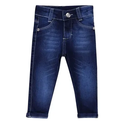 Calça Jeans Baby Gijo Com Lycra Basica Menina