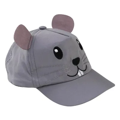 Boné Boneleska Ratinho Cinza Boné Boneleska Ratinho Cinza