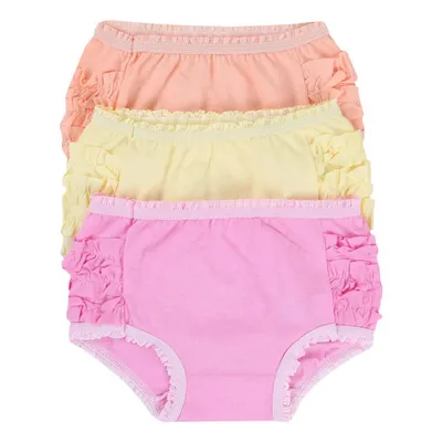 Calcinha Manuelitha Infantil Com 03 Unidades Bunda Rica Vies