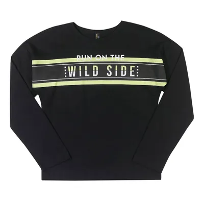 Blusão Cereja Rosa Em Moletinho Estampa Wild Side Juvenil Blusão Cereja Rosa Em Moletinho Estampa Wild Side Juvenil