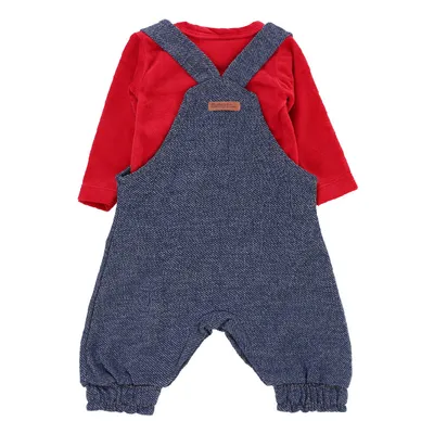 Macacão Longo Doces Momentos Jeans Detalhe Jardineira Dog