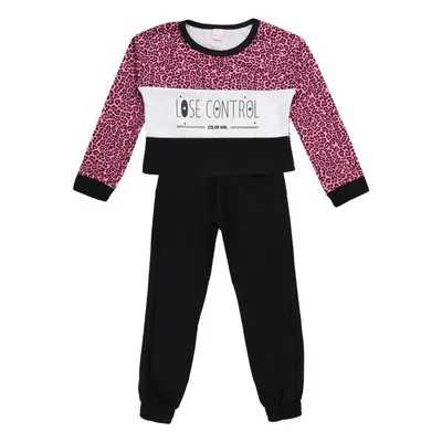 Conjunto Color Girl Blusa Manga Longa Animal Print + Calça Conjunto Color Girl Blusa Manga Longa Animal Print + Calça