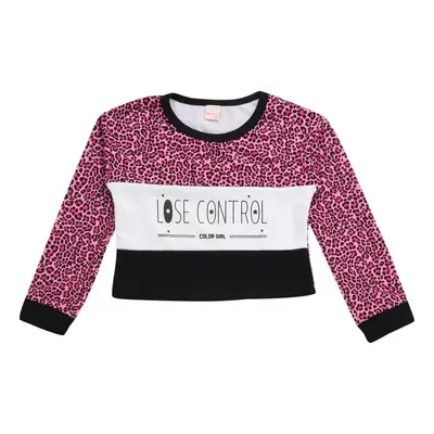 Conjunto Color Girl Blusa Manga Longa Animal Print + Calça Conjunto Color Girl Blusa Manga Longa Animal Print + Calça