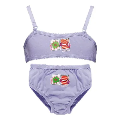 Conjunto Top E Calcinha Graça Menina Estampa Silk Sortido Conjunto Top E Calcinha Graça Menina Estampa Silk Sortido