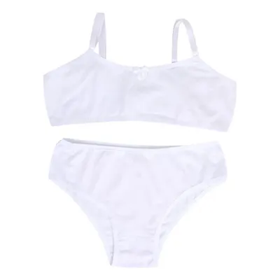 Conjunto Juvenil Manuelitha Top Em Cotton Liso + Tanga Conjunto Juvenil Manuelitha Top Em Cotton Liso + Tanga