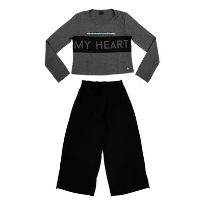 Conjunto Pami Blusa Manga Longa My Heart + Calça Conjunto Pami Blusa Manga Longa My Heart + Calça
