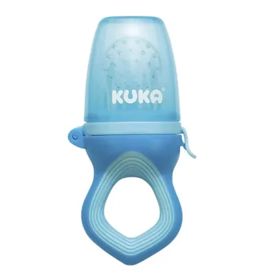 Alimentador Kuka Em Silicone Soft Azul Alimentador Kuka Em Silicone Soft Azul