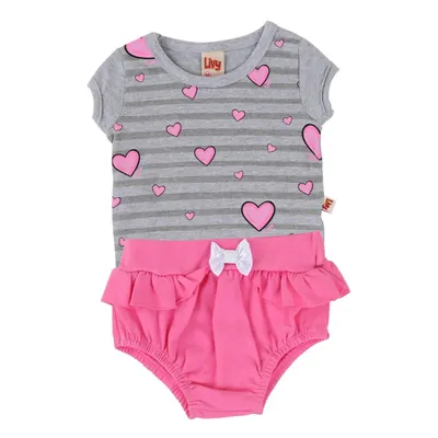 Conjunto Livy Blusa Manga Curta Estampa Love + Short Conjunto Livy Blusa Manga Curta Estampa Love + Short