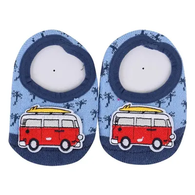 Meia Sapatilha Pimpolho Menino Com Aplicação 16/20