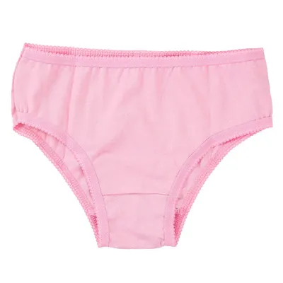 Kit Com 03 Peças Calcinha Pequena Flor Infantil