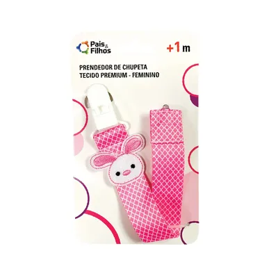 Prendedor De Chupeta Pais E Filhos Estampado