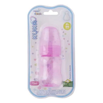 Mamadeira Kuka Aquarela Com Bico Universal 70ml Mamadeira Kuka Aquarela Com Bico Universal 70ml