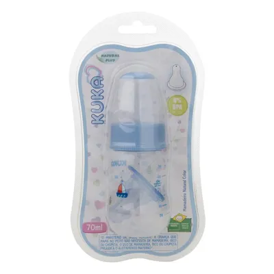 Mamadeira Kuka Natural Color Bico Universal 70ml Mamadeira Kuka Natural Color Bico Universal 70ml