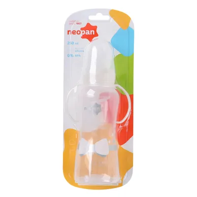 Mamadeira Primeiros Passos Neopan Com Alça 250ml