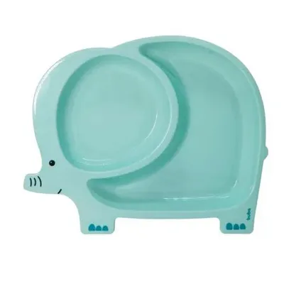 Prato Com Divisória Buba Elefante Prato Com Divisória Buba Elefante