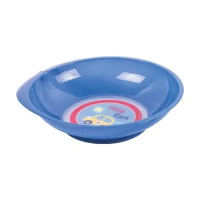 Prato De Plástico Plasútil De 750ML Com Estampa Carrinhos Prato De Plástico Plasútil De 750ML Com Estampa Carrinhos