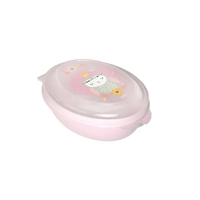 Saboneteira Plasútil Bichinhos Petit Com Tampa Fixa