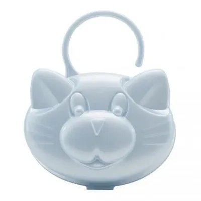 Porta Chupeta Plastbaby Baby Azul Perolado Porta Chupeta Plastbaby Baby Azul Perolado