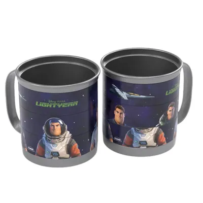 Caneca Infantil Plasútil Estampa Buzz 360 ML Caneca Infantil Plasútil Estampa Buzz 360 ML