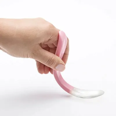 Colher Adoleta Silicone Ponta Flexível Colher Adoleta Silicone Ponta Flexível