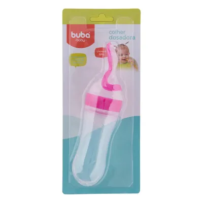 Colher Dosadora Em Silicone Menina 11378 Colher Dosadora Em Silicone Menina 11378
