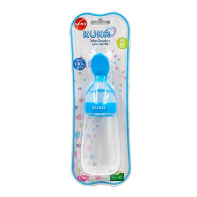 Colher Kuka Dosadora De Papinha Azul
