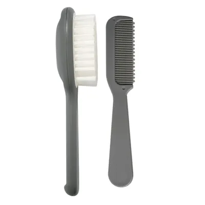 Kit Pente E Escova KaBaby - 02 Peças Kit Pente E Escova KaBaby - 02 Peças