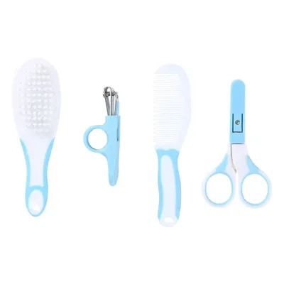 Kit Higiene Para Bebê Pais e Filhos ¿ 04 Unidades Azul