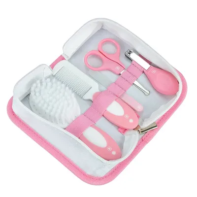 Kit Higiene Pimpolho Com 05 Peças Rosa Kit Higiene Pimpolho Com 05 Peças Rosa