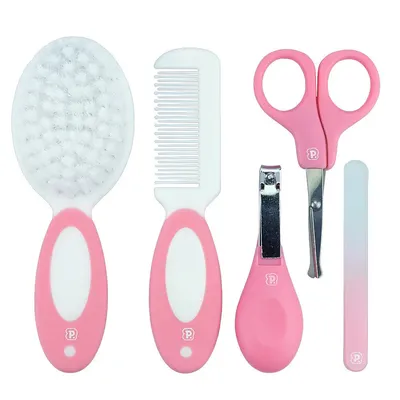 Kit Higiene Pimpolho Com 05 Peças Rosa Kit Higiene Pimpolho Com 05 Peças Rosa