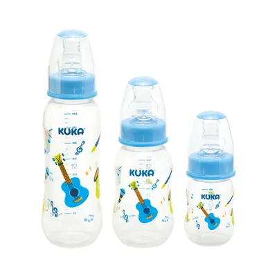 Kit Mamadeira Kuka Natural Color Ortodôntico 03 Unidades Azul Kit Mamadeira Kuka Natural Color Ortodôntico 03 Unidades Azul