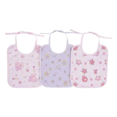 Kit Babador Flanelado Minasrey Parapipi 03 Unidades Sortidas