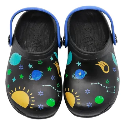 Babuche Kookabu Menino Com Planetas 23/30 Babuche Kookabu Menino Com Planetas 23/30