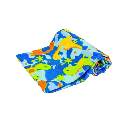 Toalha Baby Joy Kids Bordado Dinossauro