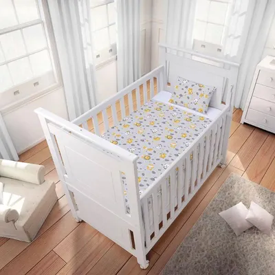 Jogo De Lençol Incomfral Bercinho Com 03 Peças Safari Jogo De Lençol Incomfral Bercinho Com 03 Peças Safari