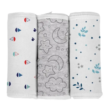 Faixa Umbilical Bambi Estampa Masculina Com 03 Peças Faixa Umbilical Bambi Estampa Masculina Com 03 Peças