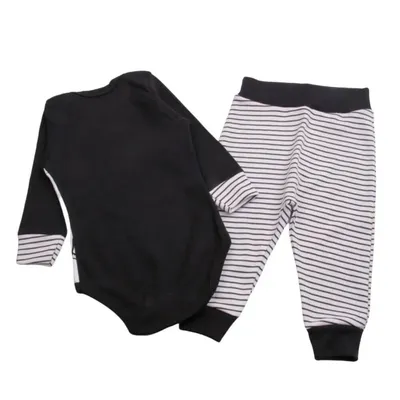 Conjunto Bebê Tiki Liki Body Manga Longa Milk + Calça Conjunto Bebê Tiki Liki Body Manga Longa Milk + Calça