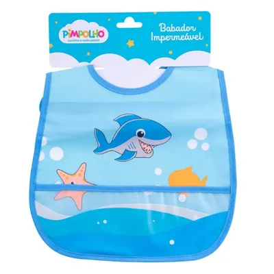 Babador Bandana Pimpolho Impermeável Com Estampa