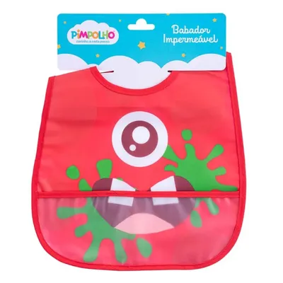 Babador Bandana Pimpolho Impermeável Com Estampa