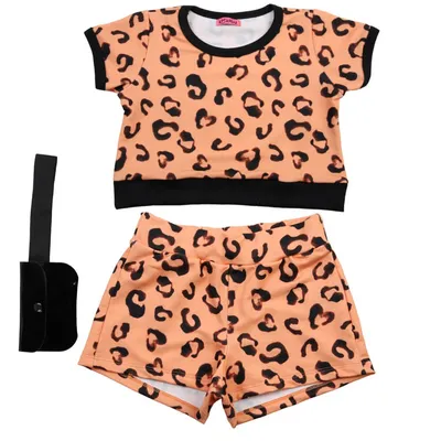 Conjunto Estampado Infantil Kookabu Blusa + Shorts Com Pochete Conjunto Estampado Infantil Kookabu Blusa + Shorts Com Pochete