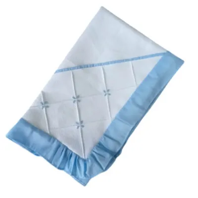 Manta Art Bebê Piquê Babado Origami Manta Art Bebê Piquê Babado Origami