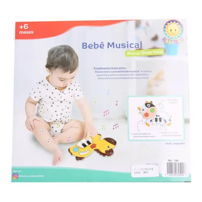 Brinquedo Musical Kitstar Piano Fazenda Brinquedo Musical Kitstar Piano Fazenda