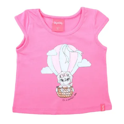 Conjunto Bebê Kely Kety Blusa Estampa Dina Happy + Shorts Conjunto Bebê Kely Kety Blusa Estampa Dina Happy + Shorts