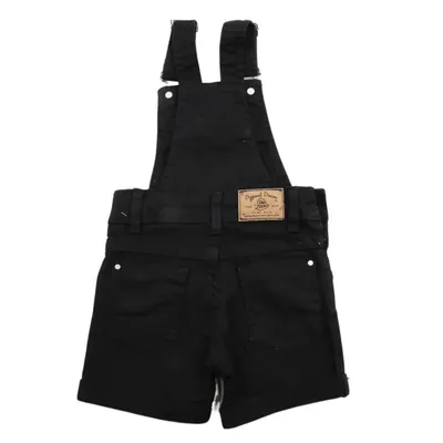 Jardineira Bebê Din Don Em Sarja Com Barra Virada E Bolso Jardineira Bebê Din Don Em Sarja Com Barra Virada E Bolso