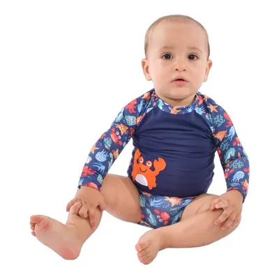 Conjunto De Praia Everly Estampa Carangueijo Conjunto De Praia Everly Estampa Carangueijo