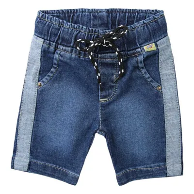 Bermuda Jeans Bebê Articolare Com Detalhe Lateral Bermuda Jeans Bebê Articolare Com Detalhe Lateral