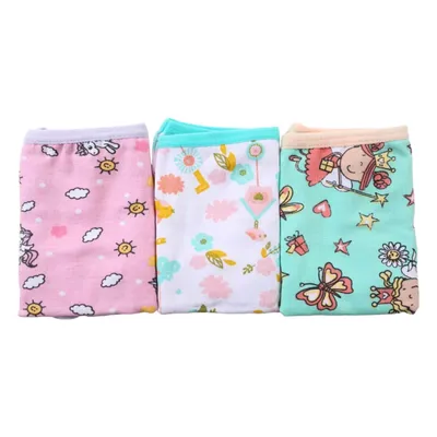 Kit Calcinha Infantil Kellynha Estampado - 03 Peças