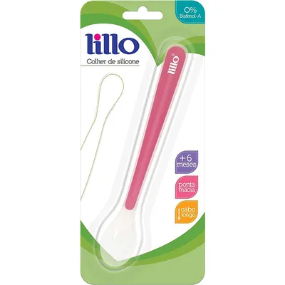 Colher Bebê Lillo Silicone Colher Bebê Lillo Silicone