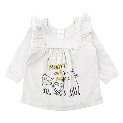 Conjunto Bebê Petutinha Estampa Mummy Cat - 03 Peças