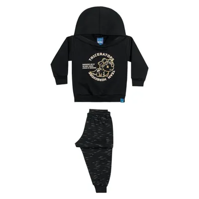Conjunto Moletom Bebê Reirex Blusão Triceratops + Calça Conjunto Moletom Bebê Reirex Blusão Triceratops + Calça